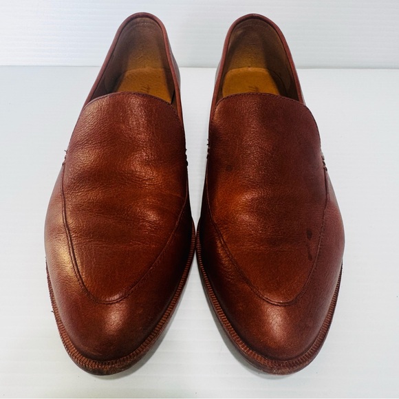 Madewell Frances Brown Leather Loafers Size 7 1/2 - Picture 8 of 14